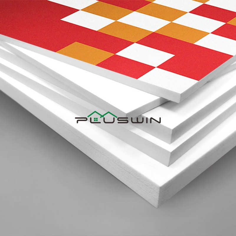 Waterproof Polyurethane Foam Board Smooth Hard PVC Plastic Sheets in Various Thicknesses 3mm 6mm 12mm for Durable Use