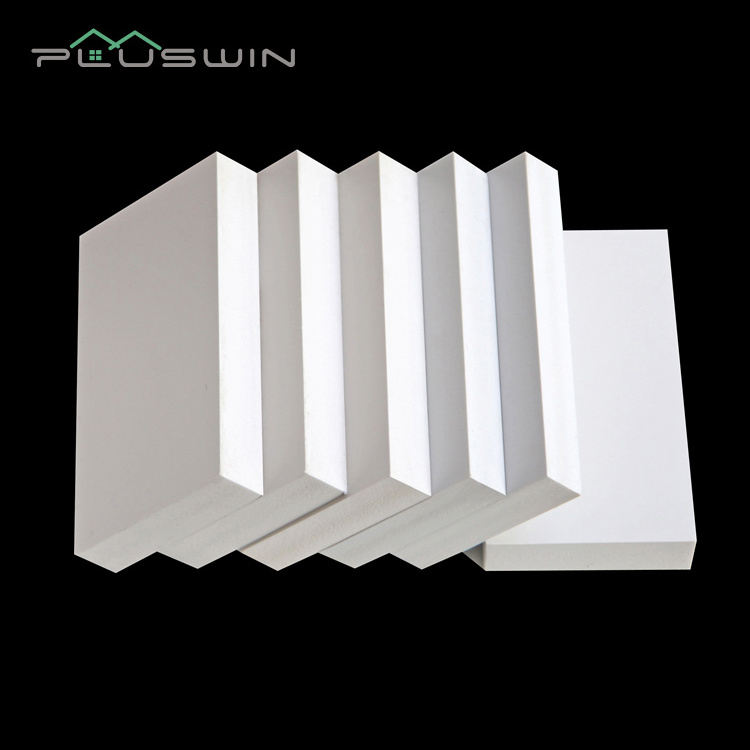 1220*2440mm or Custom size Rigid Pvc Foam Board Low Price Pvc Plastic sheet for bathroom door and kitchen and construction