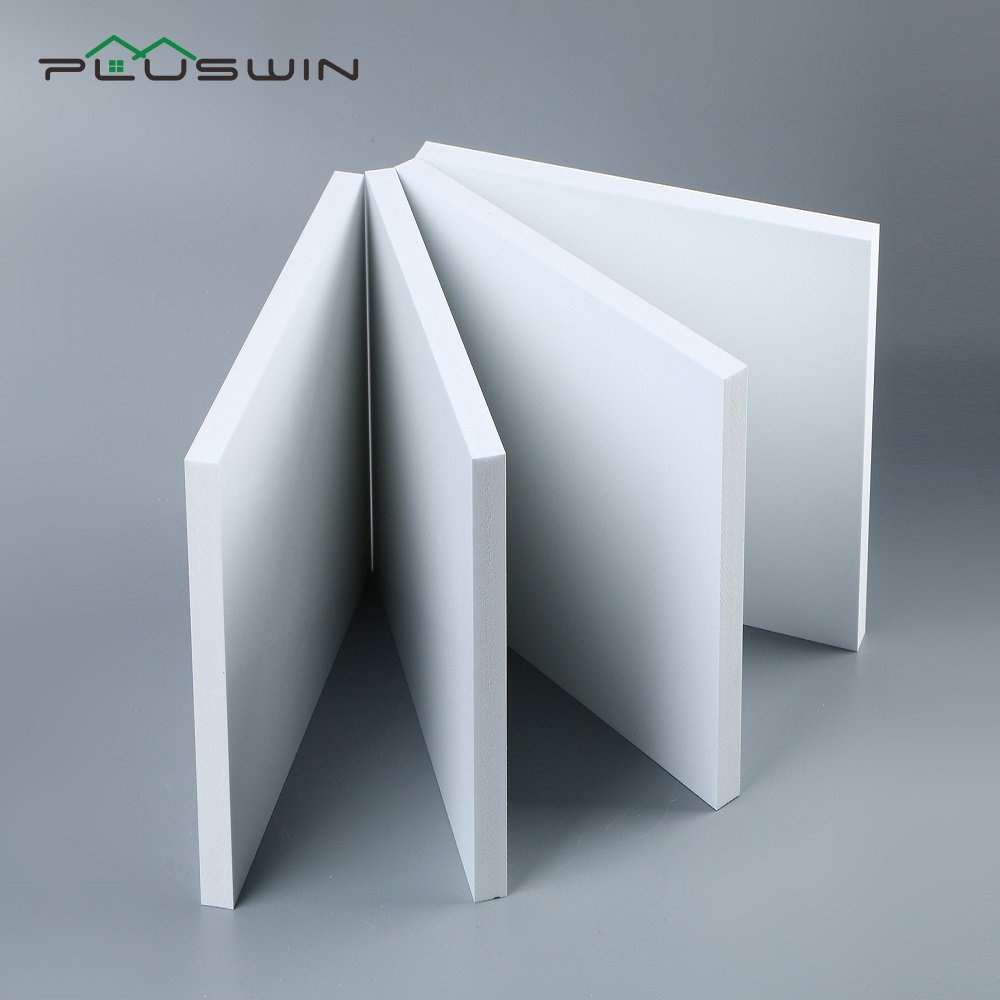 White PVC Foam Sheets best selling 0.55 density pallet packing