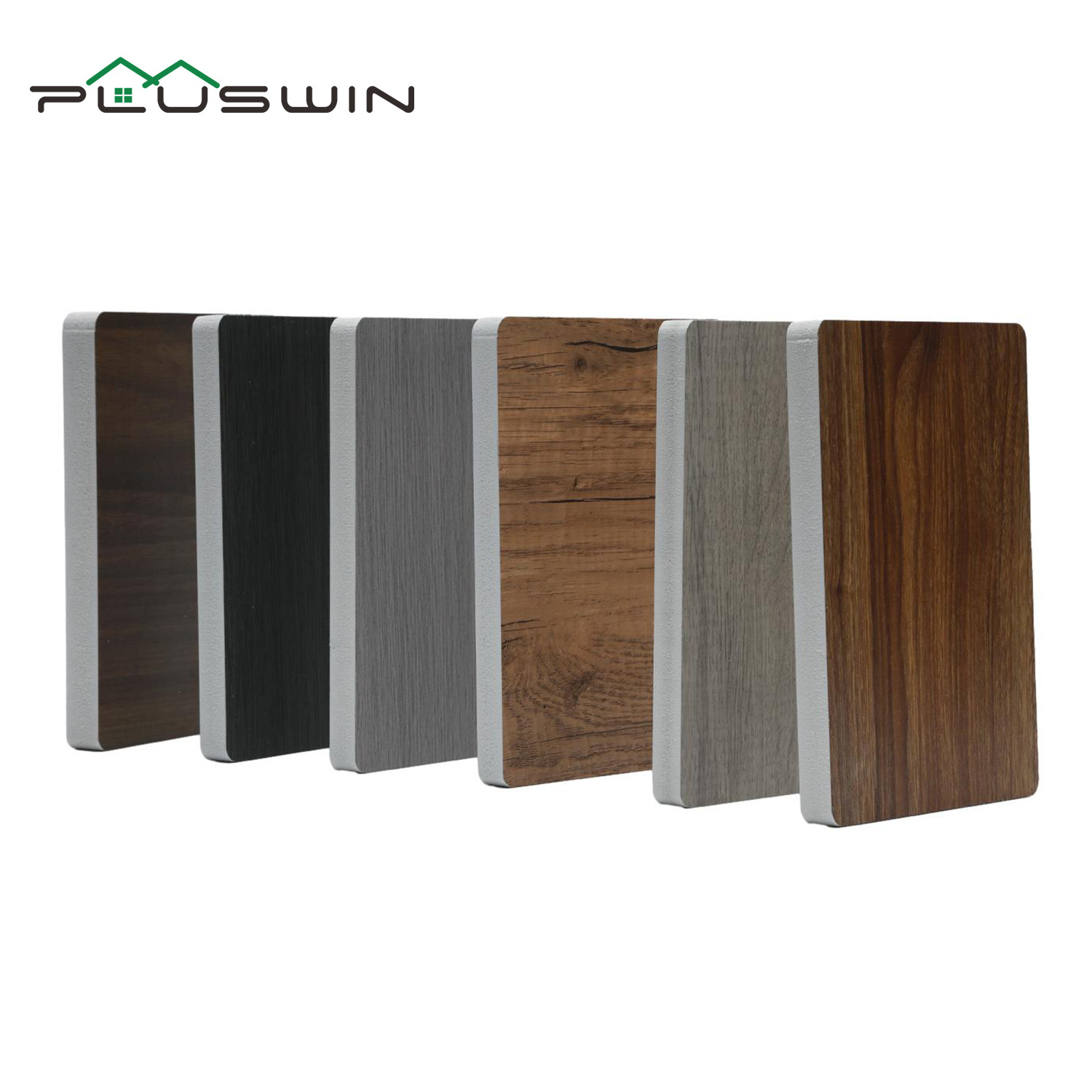 pvc wall cladding and panel environment friendly carbon crystal sheet wood wall panel  hard glossy surface for indoor decoration