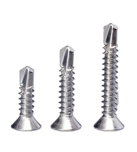 Cross Recessed Countersunk Head Tapping Screws Stainless steel Self Tapping  screws