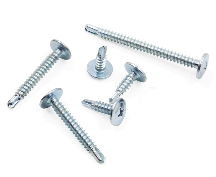 Wholesale Building roofing screw galvanised metal hexagon head tek wood stainless steel hex self drilling screw