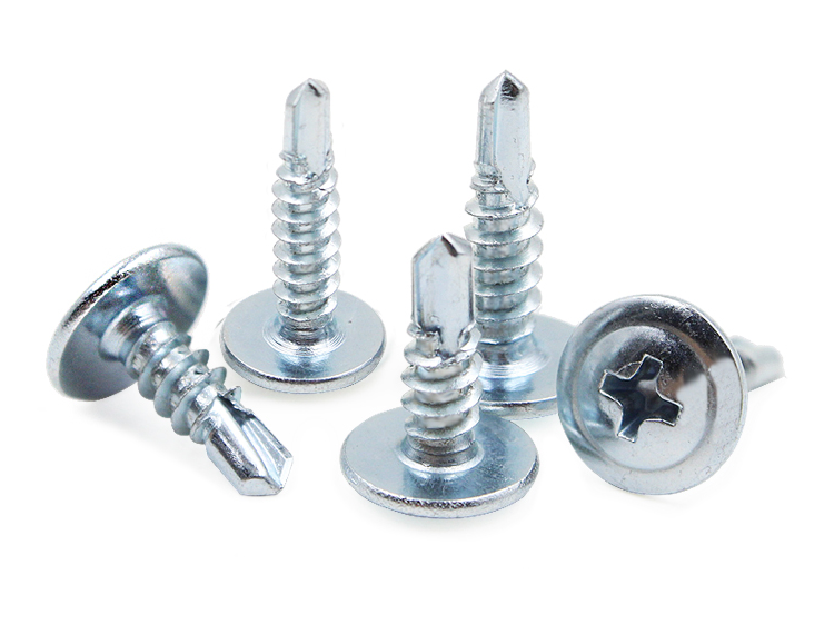 Wholesale Building roofing screw galvanised metal hexagon head tek wood stainless steel hex self drilling screw