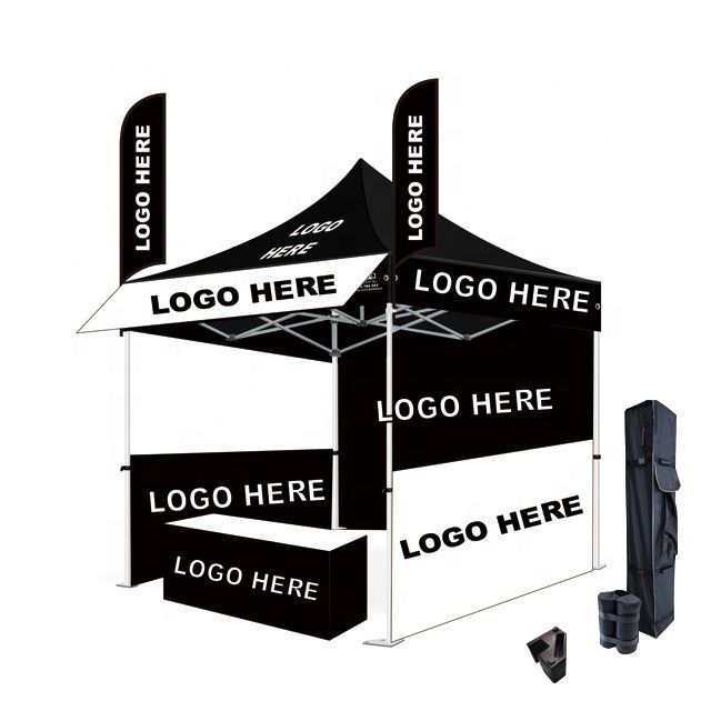 Custom Logo Advertising Outdoor Trade Show Activity 10X10 10X20 20X20 Canopy Tent