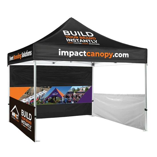 Easy Setup Instant Shelter Steel Folding Pop Up Tent Canopy Heavy Duty 10X10 10X20 With Side Wall