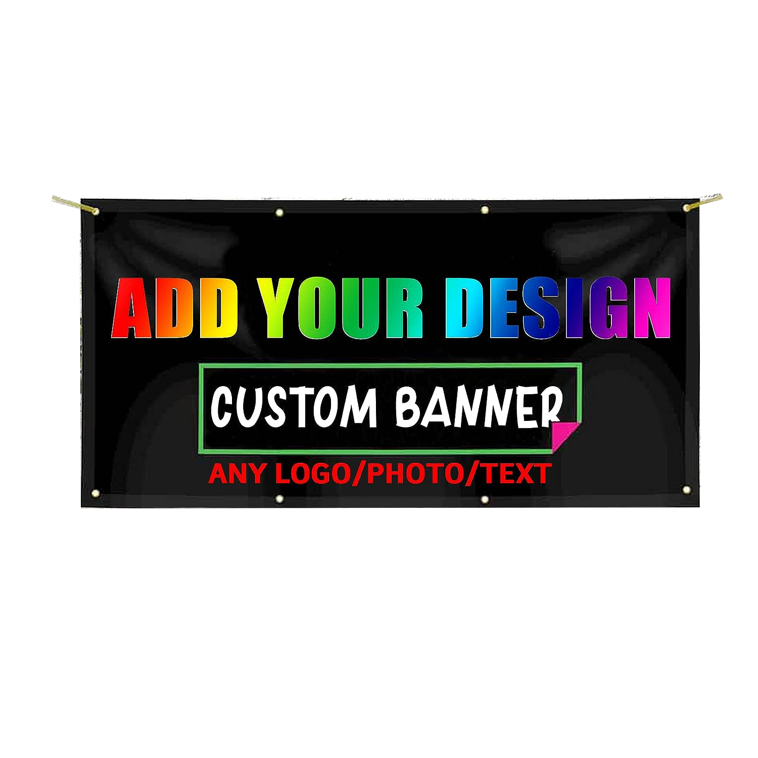 Custom Advertising Poster Hanging Perforated 13Oz Pvc Vinyl Banner With Customized Size And Logo Printing