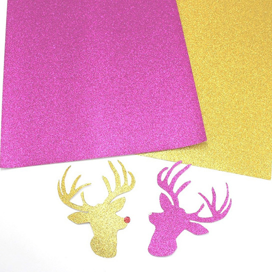 300gsm 12*12 Inch A4 Cardstock Thickness Glitter Paper