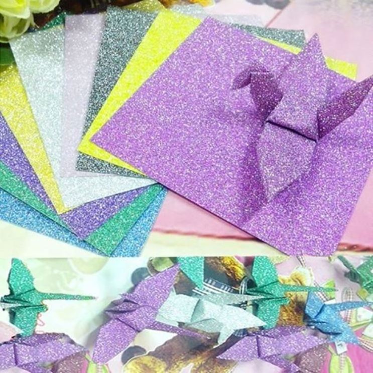 300gsm 12*12 Inch A4 Cardstock Thickness Glitter Paper