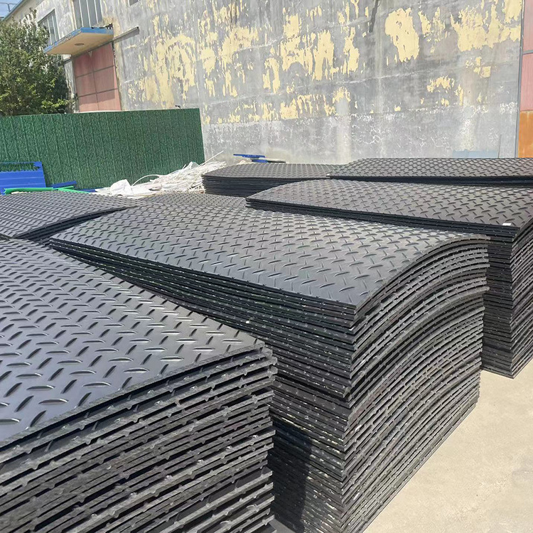 Hot sale road Protection mat HDPE drill rig mats Construction truck temporary road mat 4*8