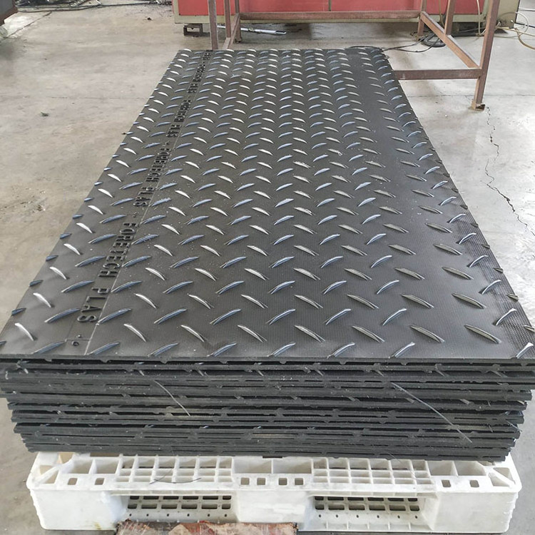 Wholesale Light Weight Plastic Sheet  Linkable HDPE Rig Mat Oilfield Temporary Road Ground Protection Mats