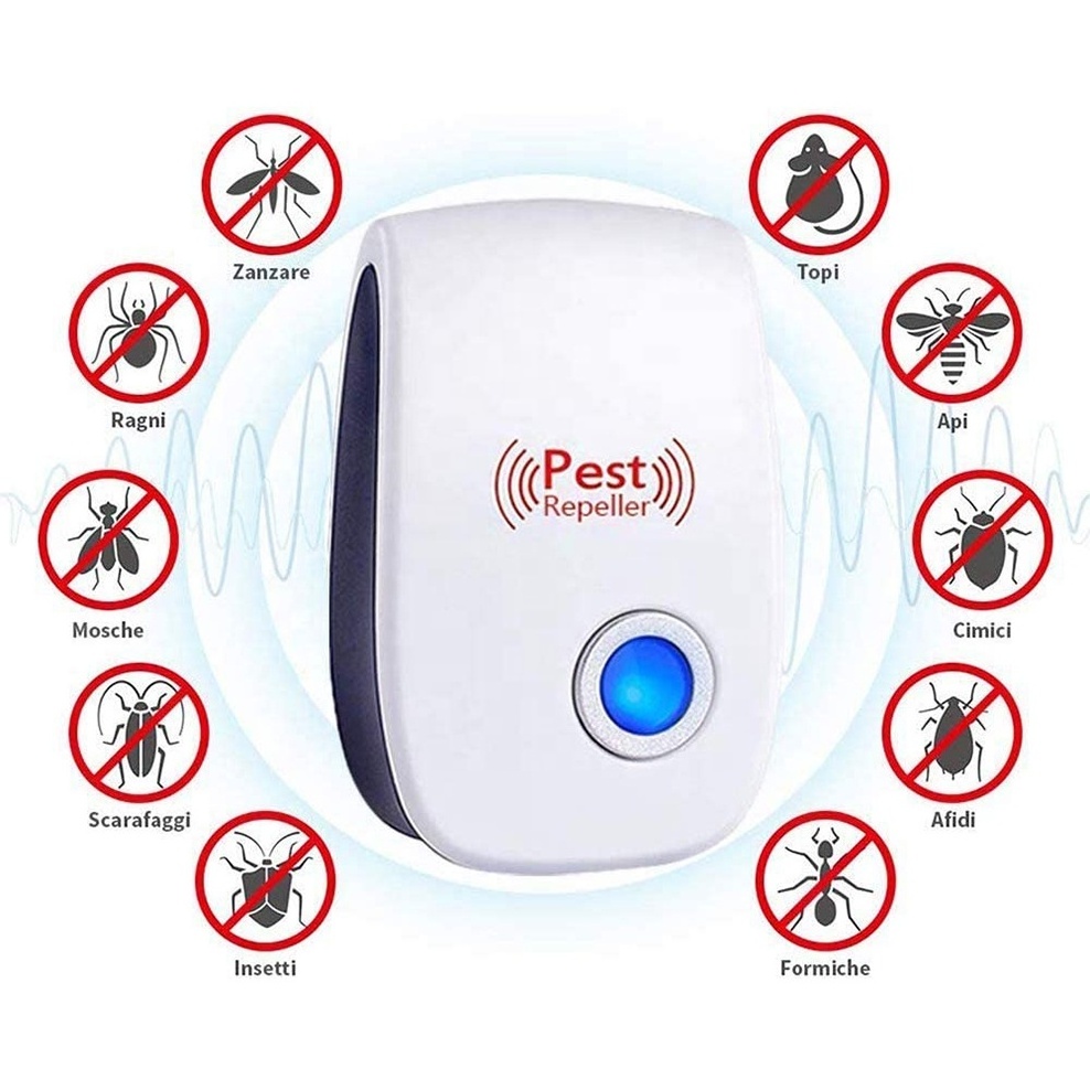 Ultrasonic Pest Repeller Plug in Pest Control for Insect and Spider Mice Flies Roaches Rats