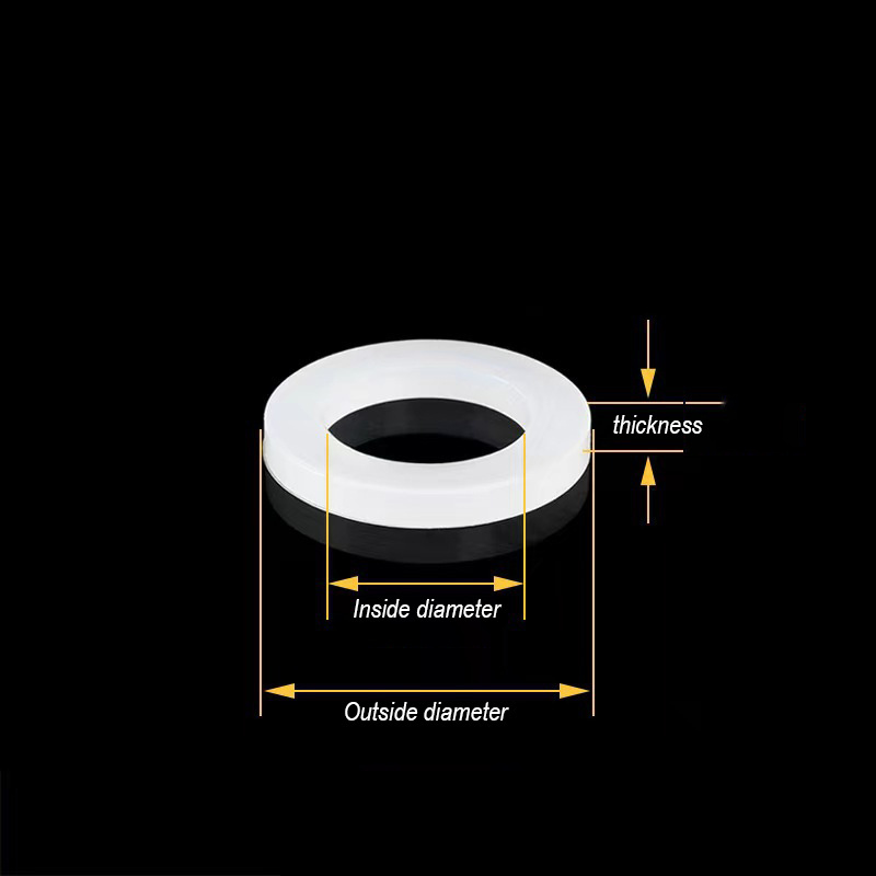 manufacturers OEM/ODM rubber epdm silicone nbr fkm ffkm thermos gasket  tappet cover water seal blender pipe  gasket  for seal