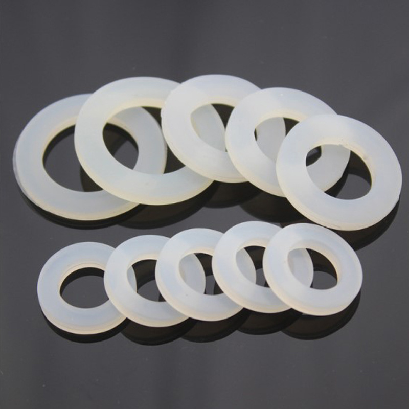 JY Food grade silicone gasket for airtight food container translucency silicone seal gasket