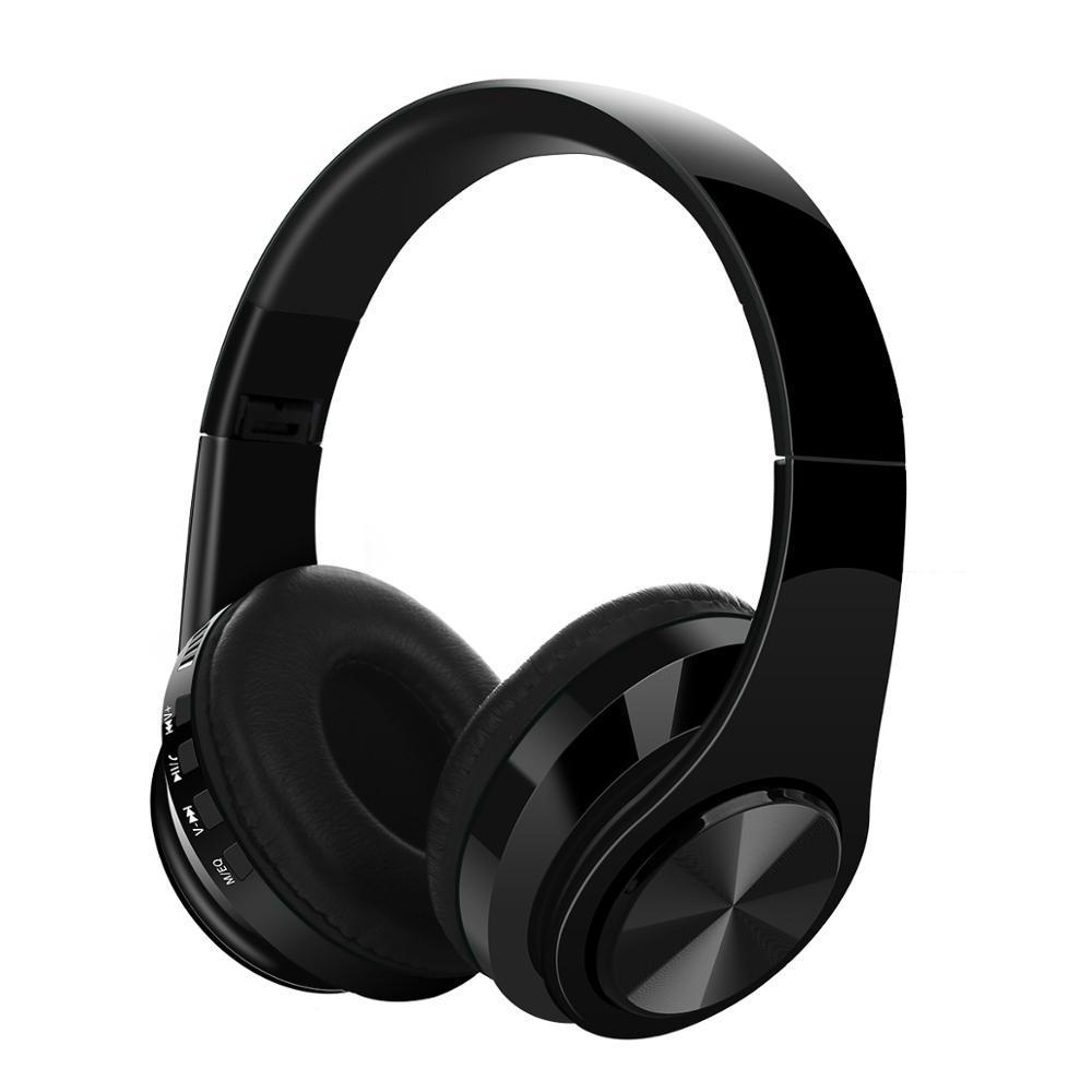 BSCI Audited Factories OEM Custom Cordless Cheap Price Low MOQ Big Bass  V5.0 Headphones Wireless Headsets With Package