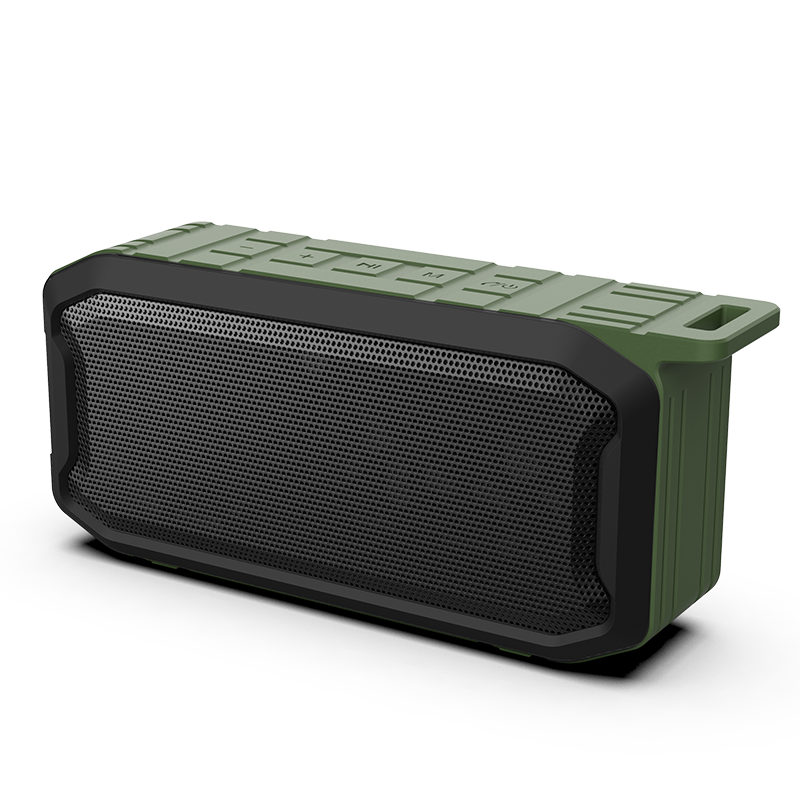 1200mAh Waterproof 5W Subwoofer Portable BT 5.0 Speaker 8D Surround Loudspeaker TF Card/AUX /FM Radio /Call Sound Box