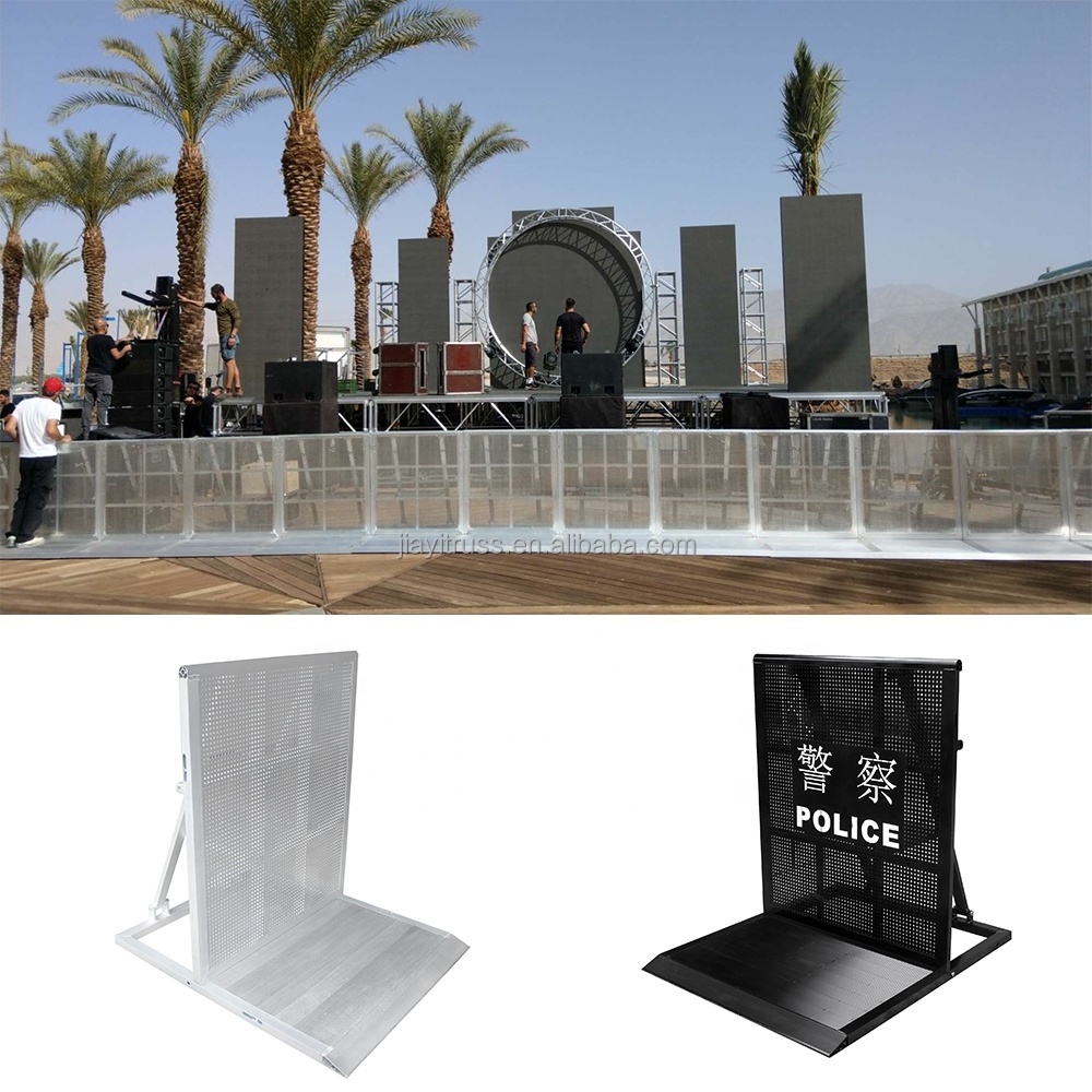 Aluminum Mojo Concert Crowd Control Barrier