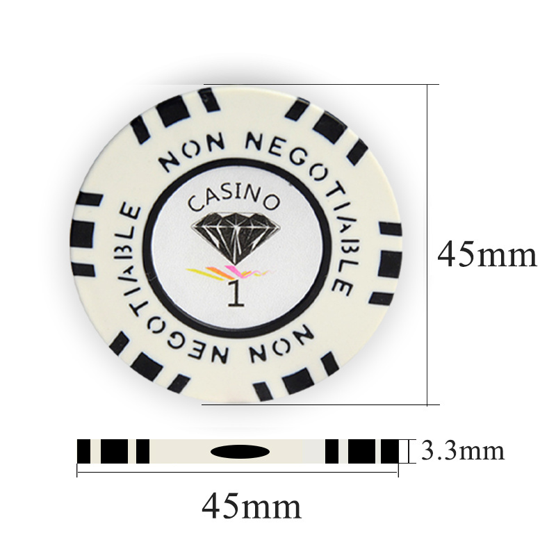 High Quality numbered poker chips wholesale customized logo poker chips manufacturer poker chips 14g clay