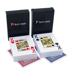 Hot Selling Plastic Playing Cards Custom Logo Hot Sale High Quality Custom Playing Cards Wholesale Adult Playing Cards