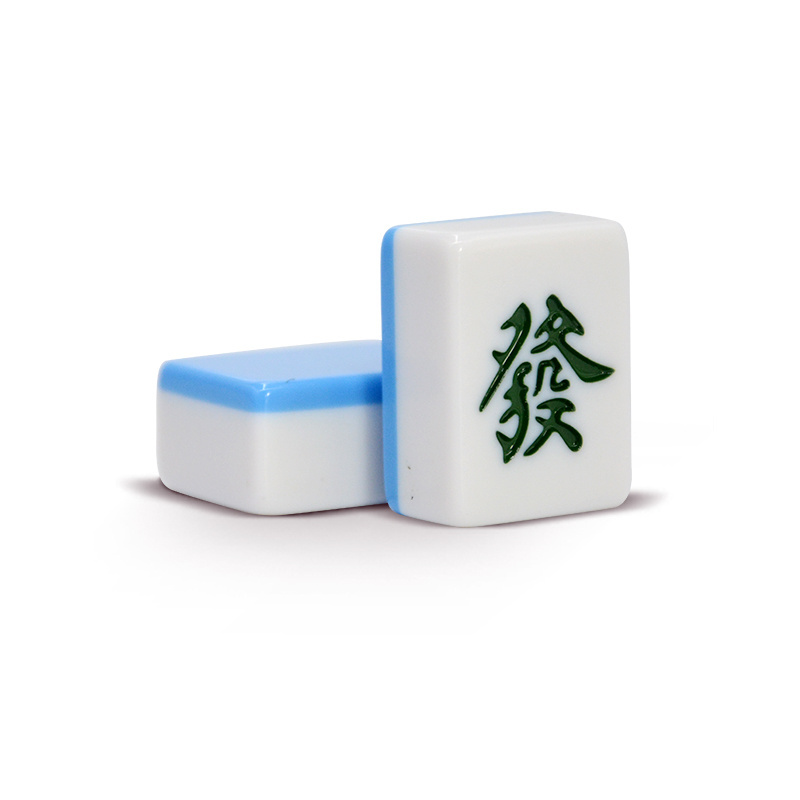 Hot Sale 30mm with Portable Bag Home Poker Funny Game Chinese Family Outdoor Custom Travel Mahjong Set Mini Mahjong Supplier