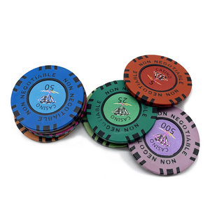 High Quality numbered poker chips wholesale customized logo poker chips manufacturer poker chips 14g clay