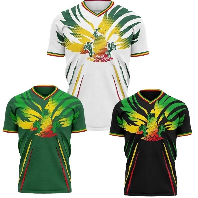 Custom 2023 Africa Men national Thai Home Away Mali Soccer Jerseys Football T-shirt