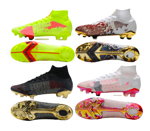 Cheap artificial grass turf grass natural football shoes men soccer boots sports sale men cheap indoor soccer shoes