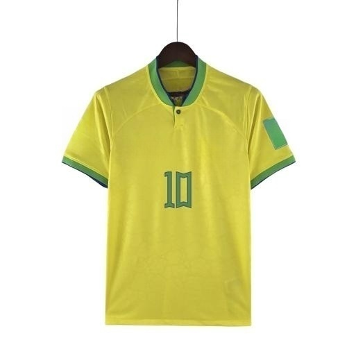 World 2022 wholesale brazil national team shirt Neymar football jersey