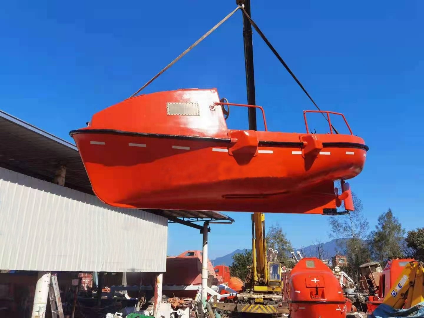 Used Closed Open Marine Boat Lifeboat For Ship