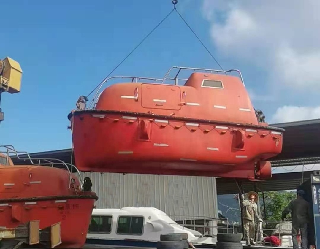 Used Closed Open Marine Boat Lifeboat For Ship