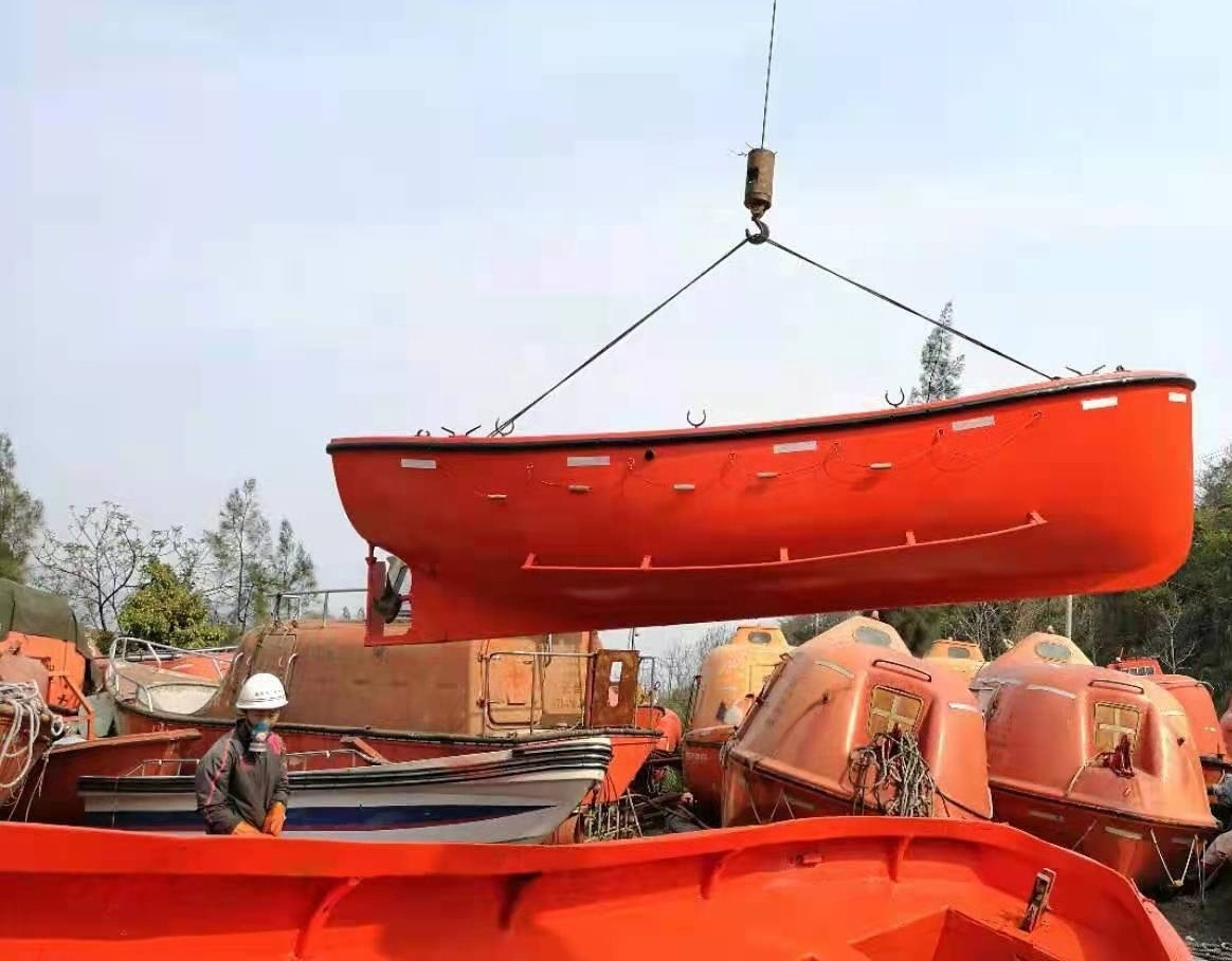 Used Closed Open Marine Boat Lifeboat For Ship