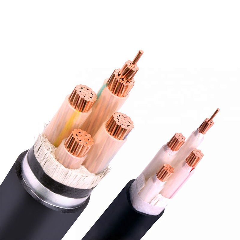 3 core 4 core 3x16mm2 5x25mm2 flame retardant STA SWA armored electric power cable for underground