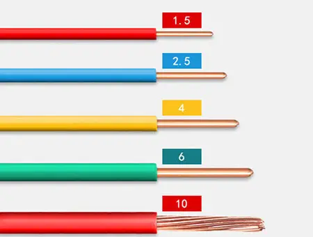 Wholesale high quality and safety solid wire single core BV 1.5mm 2mm 4mm 6mm 10mm copper conductor PVC insulation electric wire