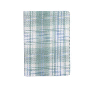 Wholesale A6 B6 Preppy JK Plaid Cloth Notebook Fancy Fabric Hardcover Diary Nice Journal