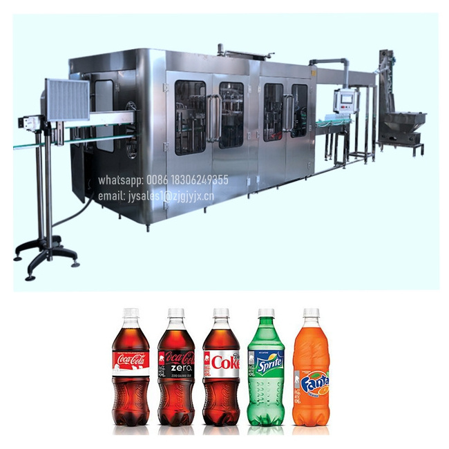 commercial sparkling water maker soda machine, pepsi cola, fanta filling machine/ energy drink production line