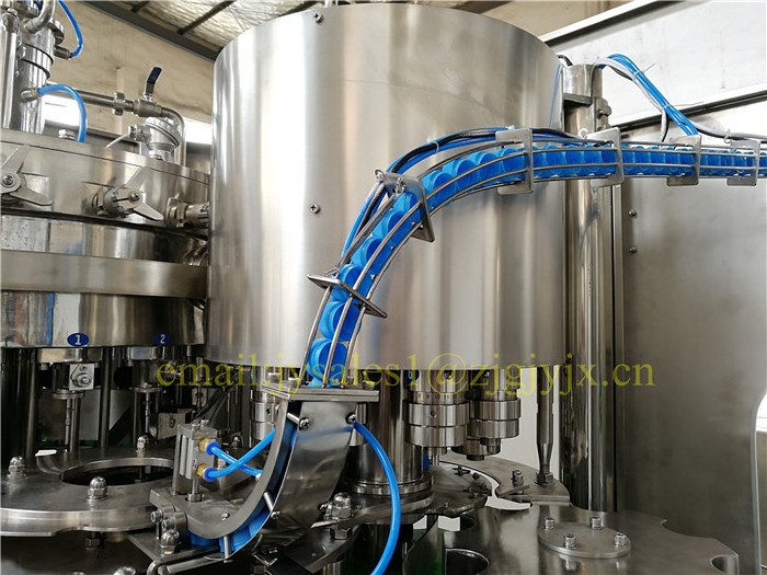 fully automatic carbonated soft drink making machine/carbonated water bottling plant/ soda machine