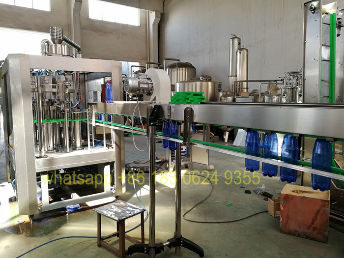 commercial sparkling water maker soda machine, pepsi cola, fanta filling machine/ energy drink production line