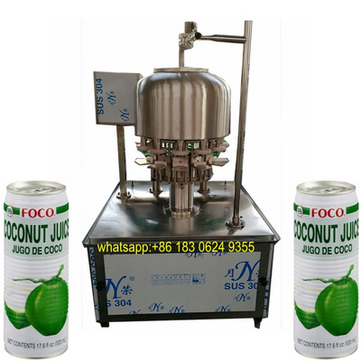 Pineapple Juice Can Filler Seamer, Beverage Can Seamer, canning machine