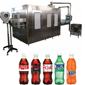 fully automatic carbonated soft drink making machine/carbonated water bottling plant/ soda machine