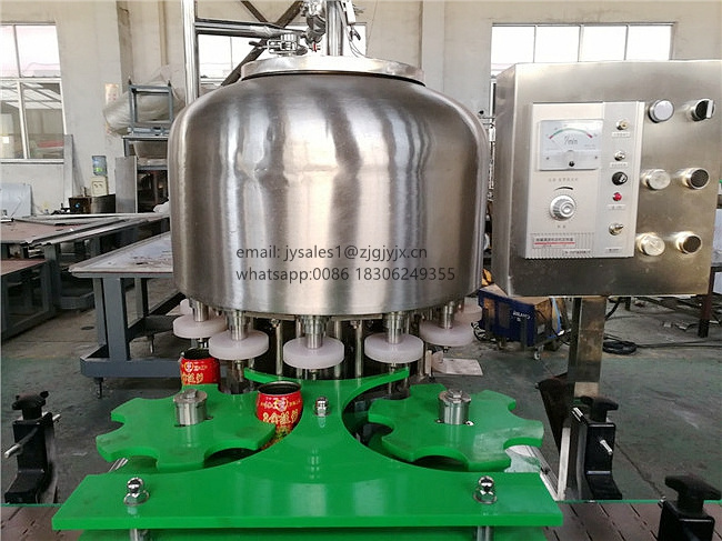 Pineapple Juice Can Filler Seamer, Beverage Can Seamer, canning machine