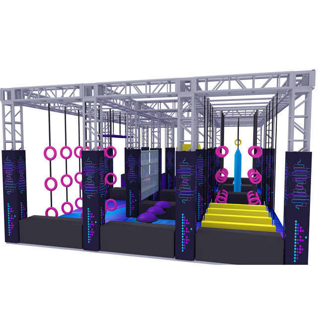 Customized  Hot Sale Commercial Adult Obstacle Ninja Warrior Course