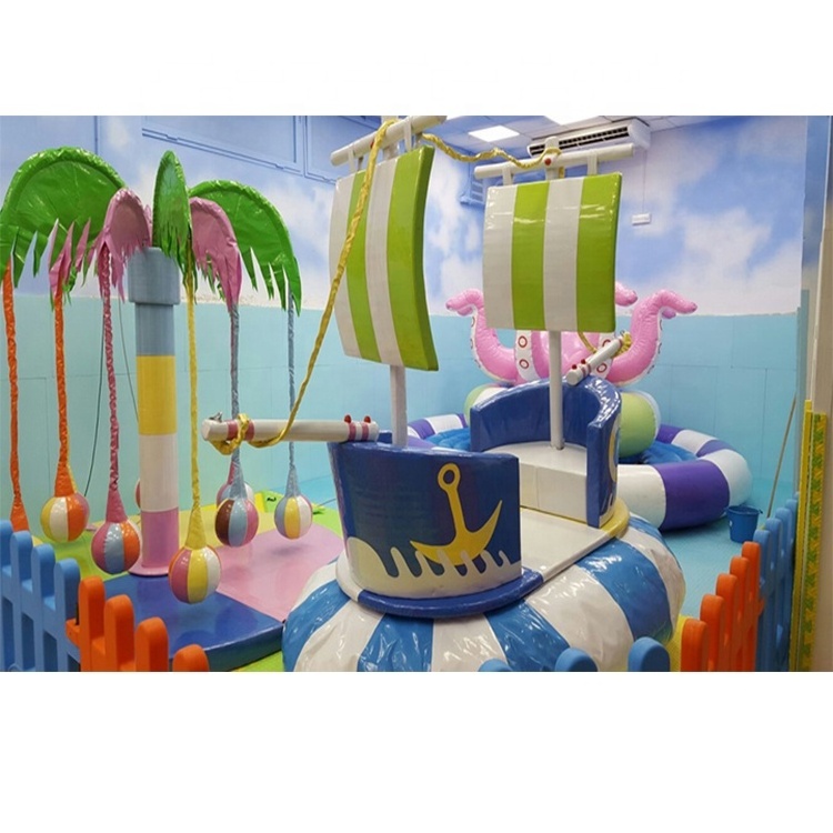 Coconut Tree Merry-Go-Round Kids Playground,soft play for sale