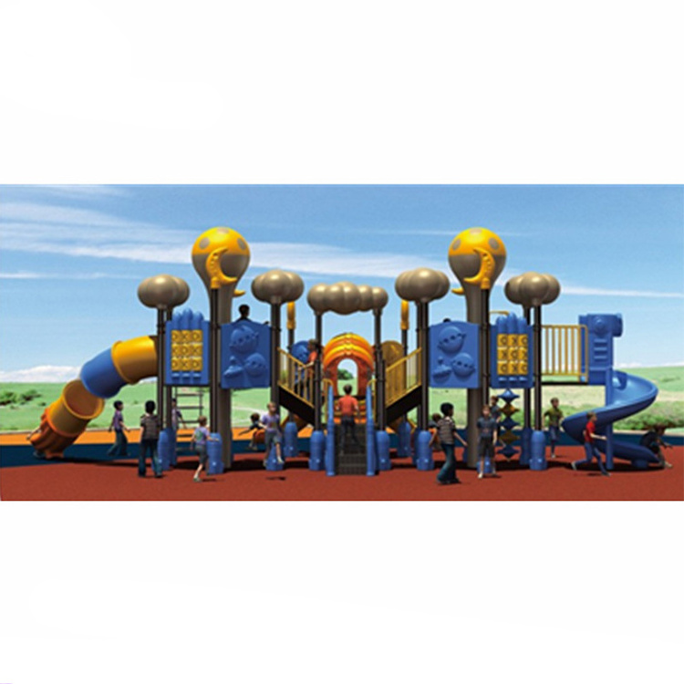 China Plastic Commercial Slide Kids Outdoor Playground Equipment