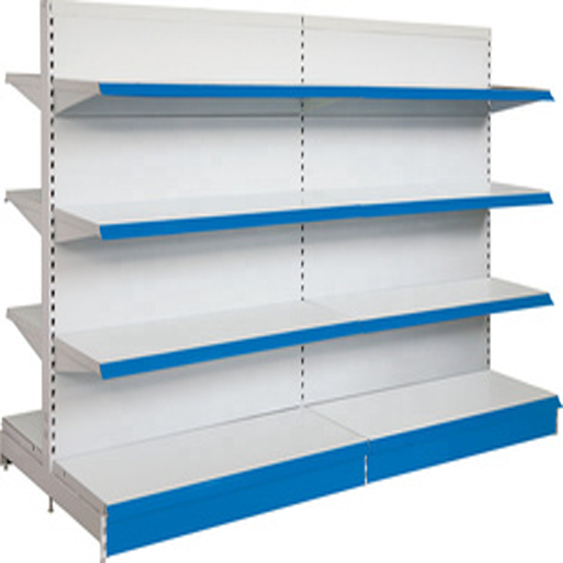 department supermarket store shelving