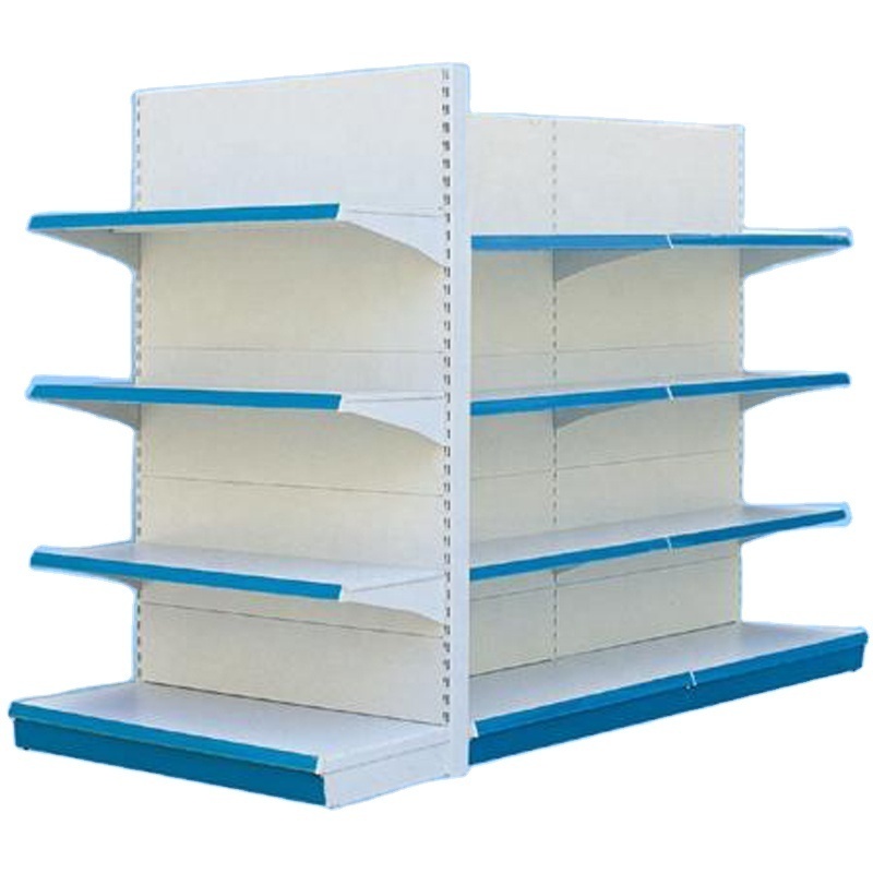 department supermarket store shelving