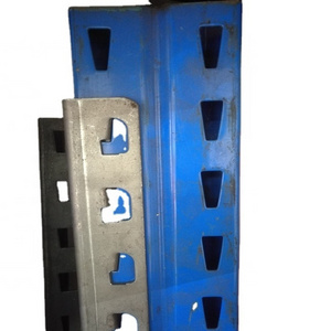 Trapezoidal Big Holes Upright Post of Heavy Pallet Racking Steel Industrial JIAYUAN Heavy Duty Shelf with Decking Panel CN;JIA