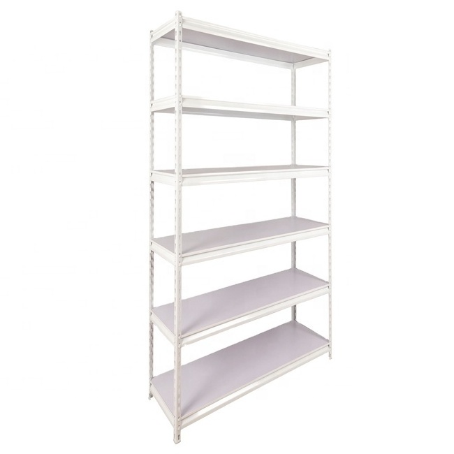 910(L) x 310(W) x 1830(H) Jiayuan shelf Sliver Storage Rack 5 Layers Light Weight Warehouse Storage Shelf Boltless Racks