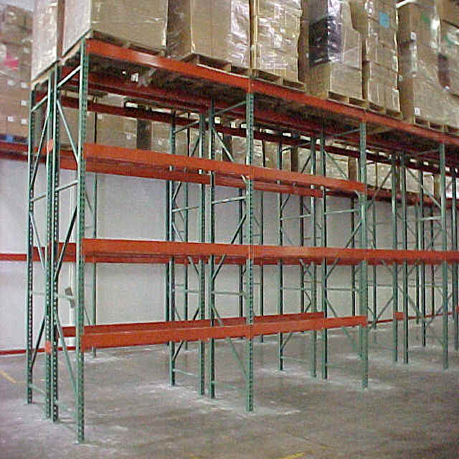 Warehouse Equipment Selective Pallet Racking System Steel Industrial JIAYUAN Heavy Duty Shelf with Decking Panel 2 Years JY-PR05