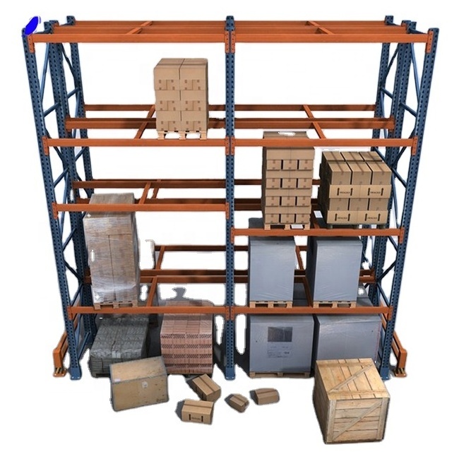 Warehouse Equipment Selective Pallet Racking System Steel Industrial JIAYUAN Heavy Duty Shelf with Decking Panel 2 Years JY-PR05