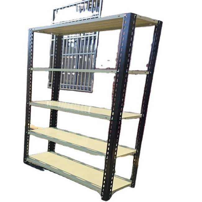 Storage Racks Shelving Units Slotted Angle Racks High Tensile Shelves Angle Iron with Metal Jiayuan Light Duty Warehouse Shelf