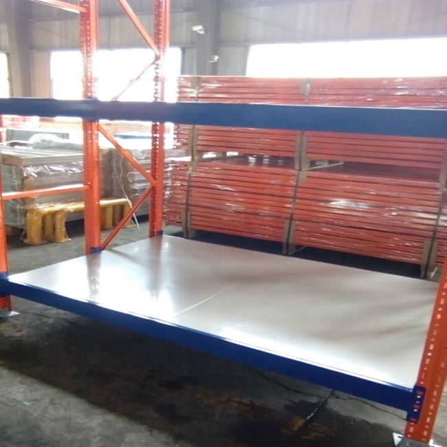 Decking Panel Shelves Rack 2000 Mm Steel Industrial JIAYUAN Heavy Duty Shelf Much Wide Frame Metal with Decking Panel 2 Years